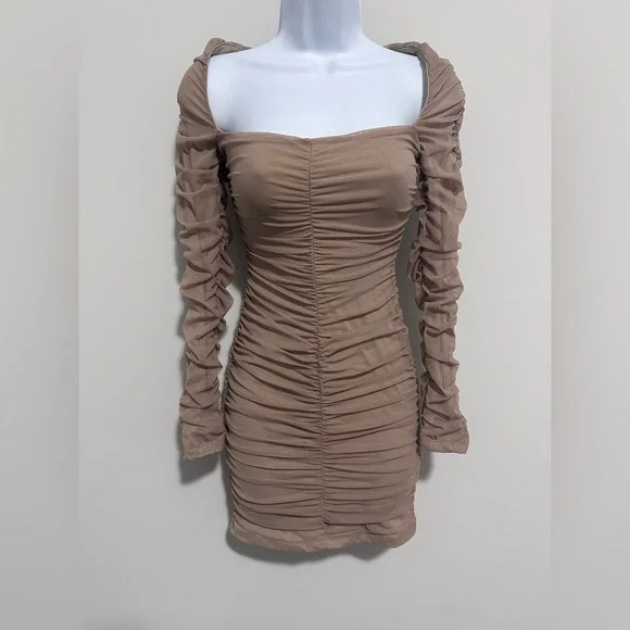 Micheal Costello X Revolve Frankie Mini Long Sleeve Dress - Picture 2 of 8